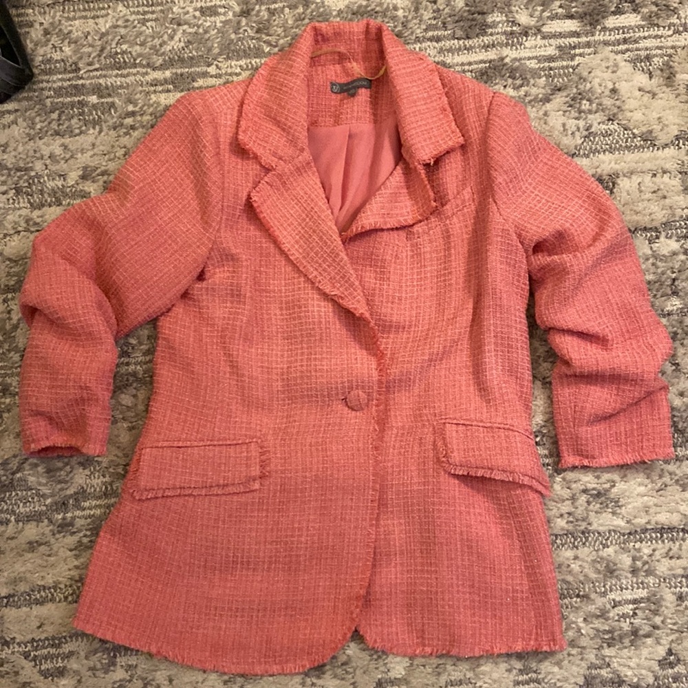 NWOT Wit and Wisdom Tweed Blazer